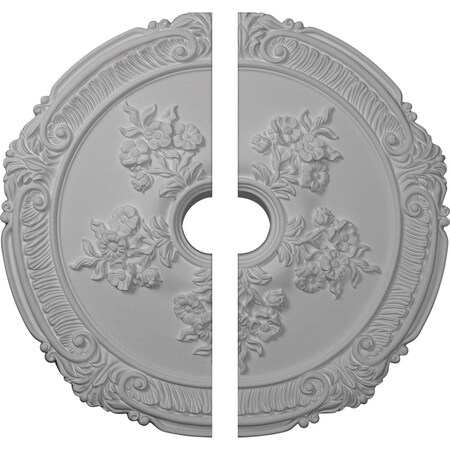 Ekena Millwork Attica with Rose Ceiling Medallion, 26"OD x 3 3/4"ID x 1 1/2"P CM26AT2